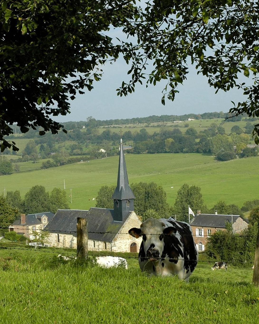 Gite Insolite "Le Coup De Foudre" Sa Vue Panoramique Vimoutiers Exterior photo